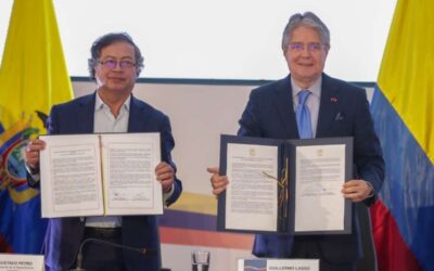 Ecuador y Colombia firmaron acuerdos sobre seguridad, comercio y ambiente en beneficio de ambas naciones