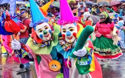 Sangolquí: y su magia para jugar carnaval.